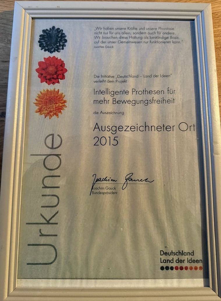 Deutschland — Land der Ideen: Ausgezeichneter Ort 2015