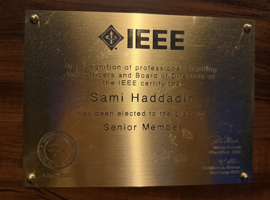 IEEE Senior Member